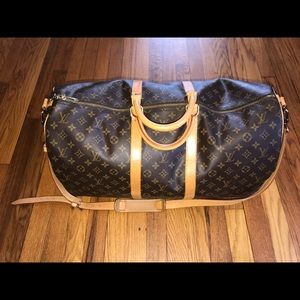 Louis Vuitton keepall 55 bandouliere (duffel)